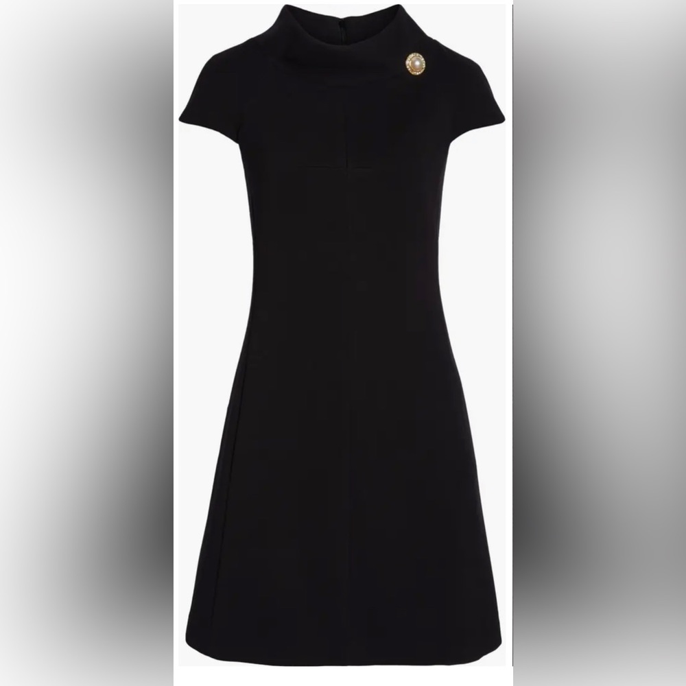 NWT Harper Rose Stand Collar A-Line Dress Size: 10 - Picture 3 of 8